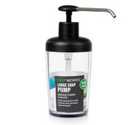 Prepworks from Progressive Soap Pump-14 oz, Stainless Steel, Multicolor, 14 Ounce