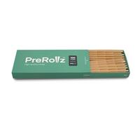 PreRollz 100 Unbleached King Size 109mm Pre-Rolled Cones with 26mm Filter Tips Natural Paper with Crisscross Watermark for Even Burn