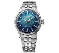 Presage Cocktail Time Crushed Ice Emerald Mist 38mm Mens Watch Blue