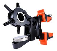 Presch Belt Hole Puncher - Revolving Hole Punch Plier with Lever Transition for Punching Felt, Belts, Cardboard - Heavy Duty Leather Hole Punch Tool