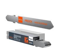 Presch Jigsaw blades Metal 10 pcs. - Precise in thin sheets (1-3mm) - Durable T-shank saw blades for all jigsaws - Saw blades for thin sheets, non-ferrous metals and many more