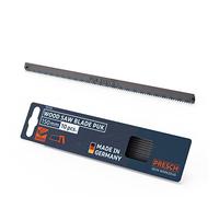 PRESCH junior hacksaw blades for wood 150mm 10 pcs - Original PUK saw edges for 150mm hand saws - Hacksaw edge for soft, hard and profiled wood, hardboard, cardboard