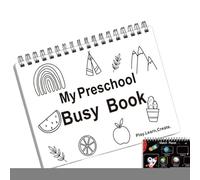 Preschool Activity Book - Kids Preschool Learning Activities - Educational Workbook Homeschool Supplies for Boys Girls Classroom Daycare Center Nursery Travel School Airplane