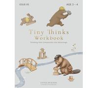 Preschool Activity Workbook for 3 Year Olds Ages 3-4 | Screen-Free Counting, Tracing & Matching | Tiny Thinks Construction Edition: Calm Toddler ... Thinks The Attention Architect (Ages 3-4))