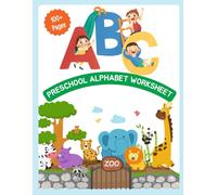Preschool Alphabet Worksheet: Fun ABC Letter Tracing, Phonics & Handwriting Practice for Kids Ages 3-5, Toddlers, Preschool & Kindergarten: Alphabet ... | Preschool & Kindergarten Learning Made Fun