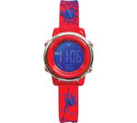 PRESCHOOL COLLECTION Kids 3D Digital First Watch,Monster Trucks, Dinosaurs, Shark, Space, Unicorn, Butterfly,Waterproof, 7 Colors Light, Alarm, Stopwatch,Girls, Boys, Children,School Watch, Red