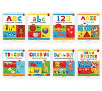 Preschool Complete Learning Activity Pack For Kids (Box Set of 8 Books)