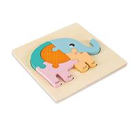 Preschool Education Animal Puzzles Various Animal Vehicle Models Learning Playset Toy Set Educational Children's Educational For Boys Girls Kids Infants Adults Developing Image Color