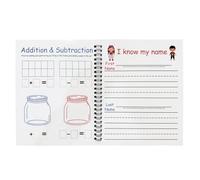 Preschool Education Learning Book,Reusable Early Learning Activities,Ready for Kindergarten Book | for Preschoolers Kids Boys Girls Son Daughter Homeschooling Home