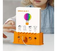 Preschool Educational Cards | Key Rope Educational | Children's Thinking Training Games - Creative Interactive for Kids Early Logic Game Kindergarten Classic Christmas Stocking Stuffers