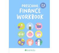 Preschool Finance Workbook: Fun financial education for little ones: colour, trace, cut and learn (ages 3-6)