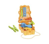 Preschool Fingt Play Kit - Toy Role Playing Games, Educational Activity Set | Building Theme and Doctor with Carry Bag, Creative Learning Toys for Nursery PE