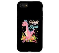 Preschool Girl Dinosaur Dino Back To School Cartoon Pink Case for iPhone SE (2020) / 7/8