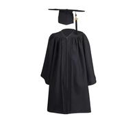 Preschool Graduation Cap and Gown,Child Matte Graduation Set - Children's Academic Dress, School Uniforms for Kids 2024