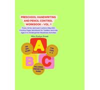 Preschool Handwriting and Pencil Control Workbook: Trace, Write, and Learn Letters | Big 250+ Practice Pages Workbook for Toddlers and Kids Ages 3-5 | Kindergarten Readiness Activities