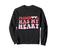 Preschool Has My Heart Pre-K Teacher Valentine’s Day Sweatshirt