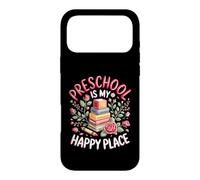 Preschool Is My Happy Place Teacher Educator Case for iPhone 17 Pro Max