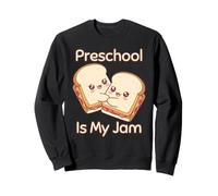 Preschool Is My Jam Cute Student Peanut Butter and Jelly Sweatshirt