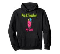 Preschool Is My Jam Shirt 80s 90s Retro Teacher Style Pullover Hoodie