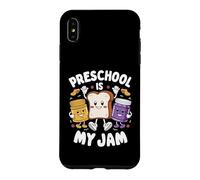 PRESCHOOL Is My Jam Teacher Student Peanut Butter & Jelly Case for iPhone XS Max