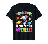 Preschool Is Out Of This World Rocket Planets T-Shirt