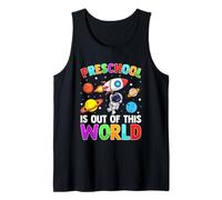 Preschool Is Out Of This World Rocket Planets Tank Top