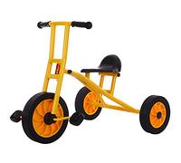 Preschool Kids Tricycle for Ages 3-8, Kindergarten Pedal Trike Toddler Bike, Daycare Playground Kids Balance Bike For Boy Girls Indoor/Outdoor Play Equipment(L 80cm(31.5in), Yellow)