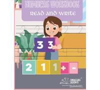 Preschool & Kindergarten Math Workbook: Number Tracing and Counting for Kids Ages 3-5: Preschool Math Activities for Ages 3-5 - Write, Count & Learn ... Tracing, Counting Practice, and Early Math