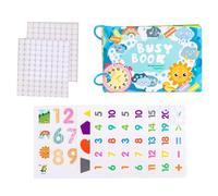 Preschool Learning Activities,Educational Preschool Workbook,Sensory Activity Book for Toddler - for Kid Boys Girls Birthday Christmas Home Traveling Schools Kindergarten