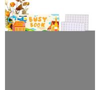 Preschool Learning Activities,Interactive Educational Notebook for Childhood | Children's Travel Activity Book | for Boys and Girls Birthday Christmas Schools Kindergarten