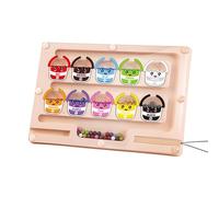 Preschool Learning Puzzle Cognitive Toy Walking Bead Maze Color Sorting Toy For Children Sensory Development Fine Motor Skills Development