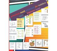 preschool math workbook for toddlers ages 2-5 beginner math: Fun with Numbers,Letters,Shapes,Colors,Animals Big activity workbook for kids