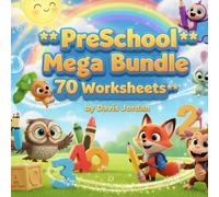 PreSchool Mega Bundle | 70 Worksheets for Kids Ages 3-5 | Fun Early Learning, Letter Tracing, Counting, and Matching Activities | Perfect Kindergarten ... Build Confidence, and Make Learning Fun.