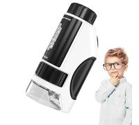 Preschool Microscope - Pocket Microscope, Microscope Tool | Portable Tool for STEM Projects Microbiological Observation, Microscope for Scientific Exploration, ESPE