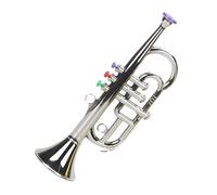 Preschool Musical Trumpet - Safe Learning Wind Toy, Bright Brass Imitation Instrument, Fun Sound Entertainment | Children Boys Girls Kindergarten Party Birthday Gift Creativity Early