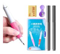 Preschool Pencil Set - Bear Shaped Writing Trainer Ergonomic Handle Correction Tool Handwriting Practice Accessory for | Learning to Do