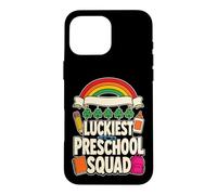 Preschool Pre K Staff Luckiest Squad Matching Team Case for iPhone 16 Pro Max