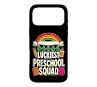 Preschool Pre K Staff Luckiest Squad Matching Team Case for iPhone 17 Pro Max