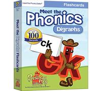 Preschool Prep Company Meet The Phonics - Digraphs - Flashcards
