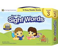 Preschool Prep Company Meet The Sight Words - Level 3 - Easy Reader Books (Boxed Set of 12 Books)