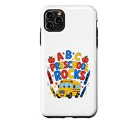 Preschool Rocks ABC School Bus Back To School Boys Girls Kid Case for iPhone 11 Pro Max