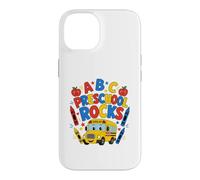 Preschool Rocks ABC School Bus Back To School Boys Girls Kid Case for iPhone 14