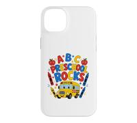Preschool Rocks ABC School Bus Back To School Boys Girls Kid Case for iPhone 14 Plus