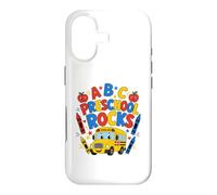 Preschool Rocks ABC School Bus Back To School Boys Girls Kid Case for iPhone 17