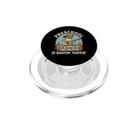 Preschool Rootin Tootin Cowboy Frog Music Fun PopSockets PopGrip for MagSafe