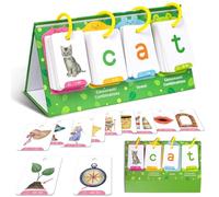 Preschool Sight Cards Sets - 129 Words Learning flashcard with Card Rings for Spelling and Vocabulary Practice | Early Education Kit for Toddler, Home Classroom Supplies for Boys Girls Reading Growth