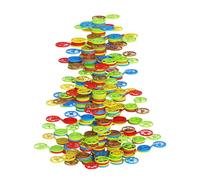 Preschool Stacking Toy, Rainbow Tree Balance Blocks, ABS Material, Educational Building Kit, Stacking Balance Game, Colourful Learning Feature, For Kids Boys Girls Birthday School Party Travel