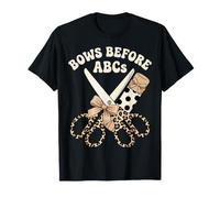 Preschool Teacher Bows Before ABCs Funny Coquette Pre-K T-Shirt
