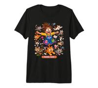 Preschool Teacher Chaos Coordinator Herding Cats Premium T-Shirt