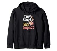 Preschool Teacher Early Learning Hero Fun Classroom Teaching Zip Hoodie